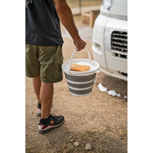 Opvouwbare emmer - 10 L - Afbeelding 5