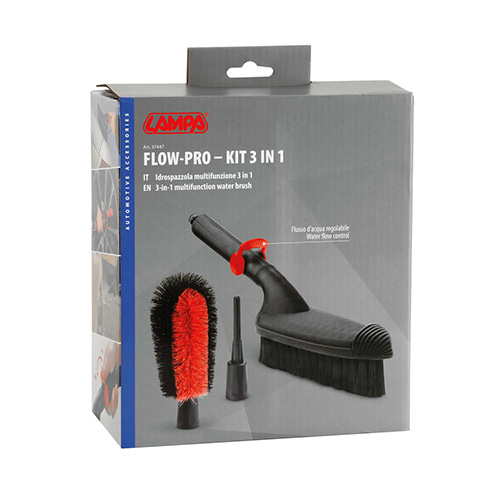 Flow-Pro Kit 3-in-1, multifunctionele waterborstel - Afbeelding 9